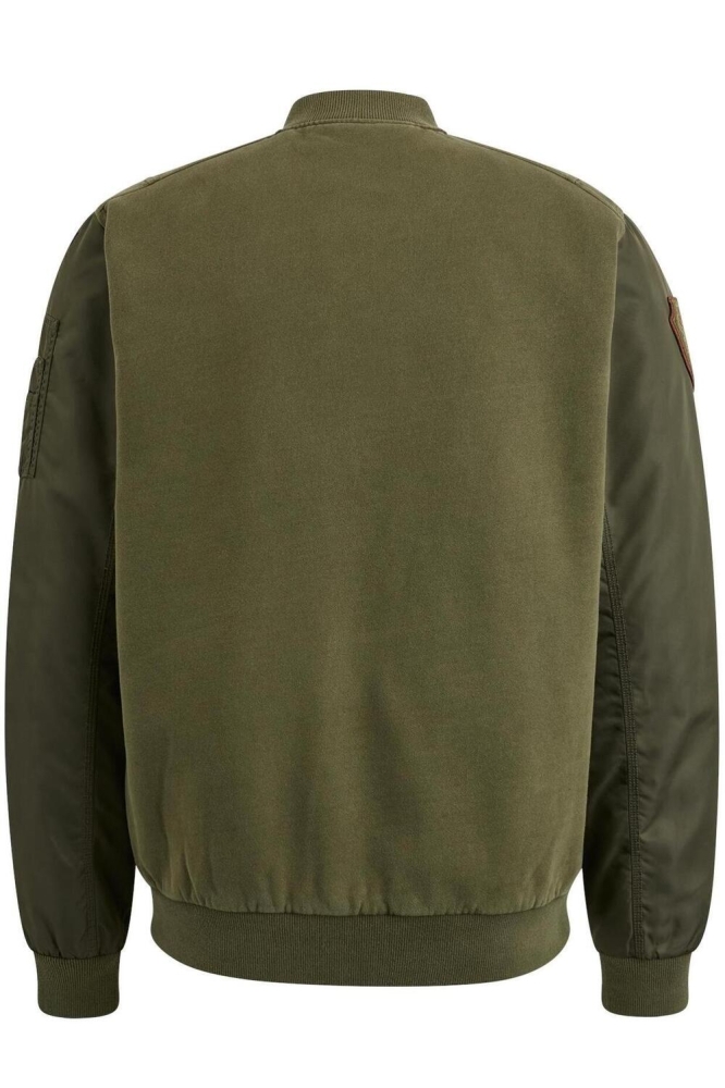 SWEAT JACKET IN A MATERIAL MIX PSW2402411 6149